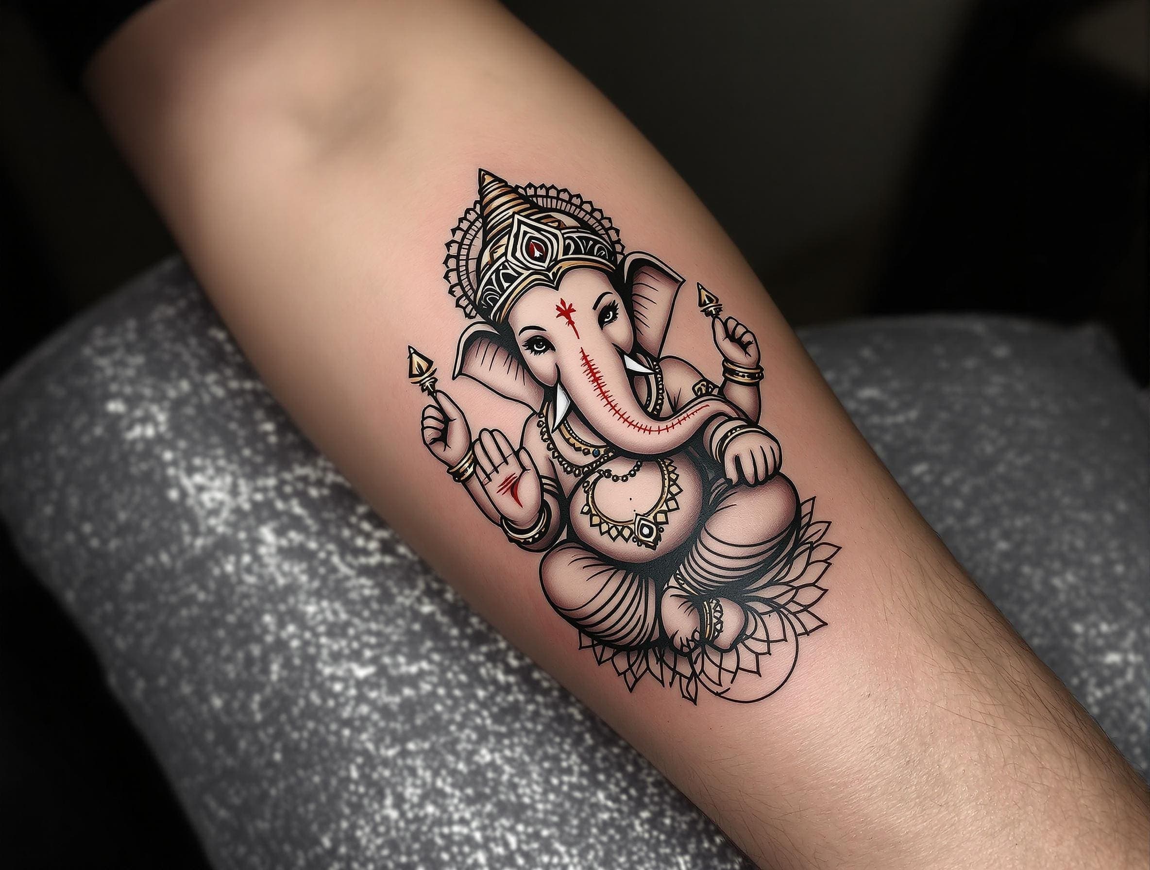 Ganeshji tattoo design