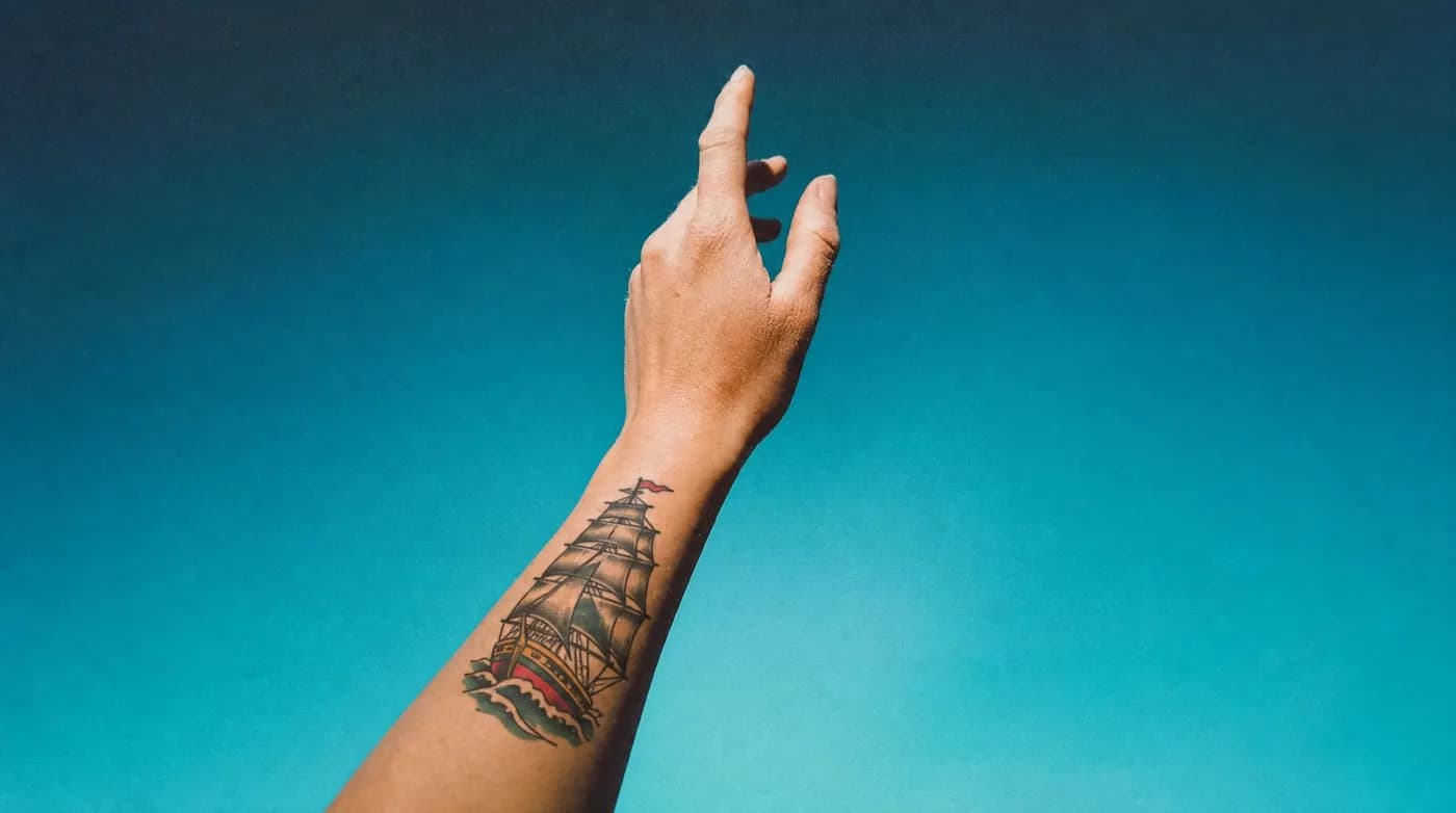 Example tattoo design generated with the AI Tattoo Generator